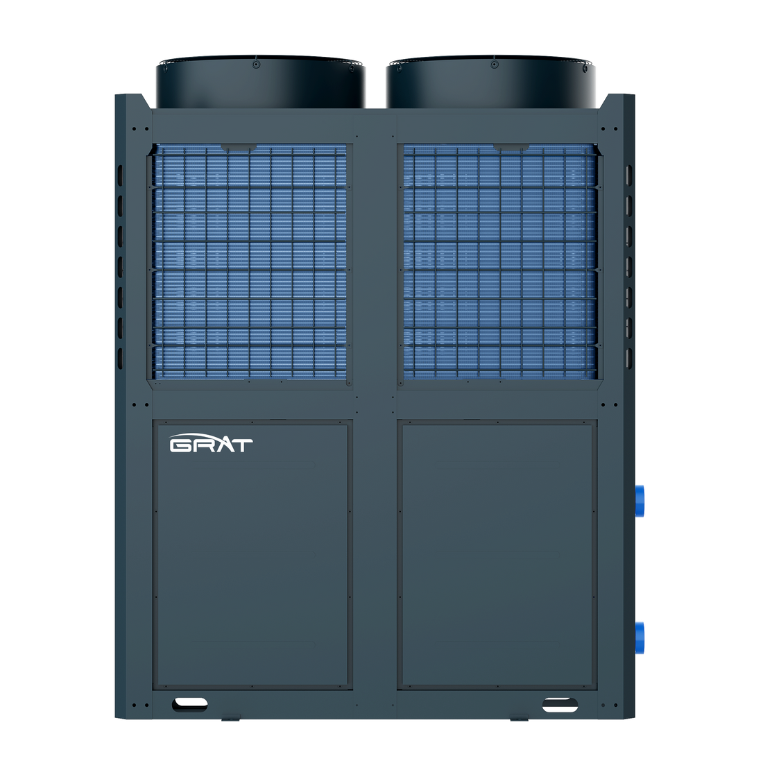 Full Inverter Commercial Heat Pump, 470,000 BTU Swimming Pool Heat Pump, 150,000 Gallons, for Above Ground and In Ground Pools, WiFi Capable Timer, Heating and Cooling, Defrosting