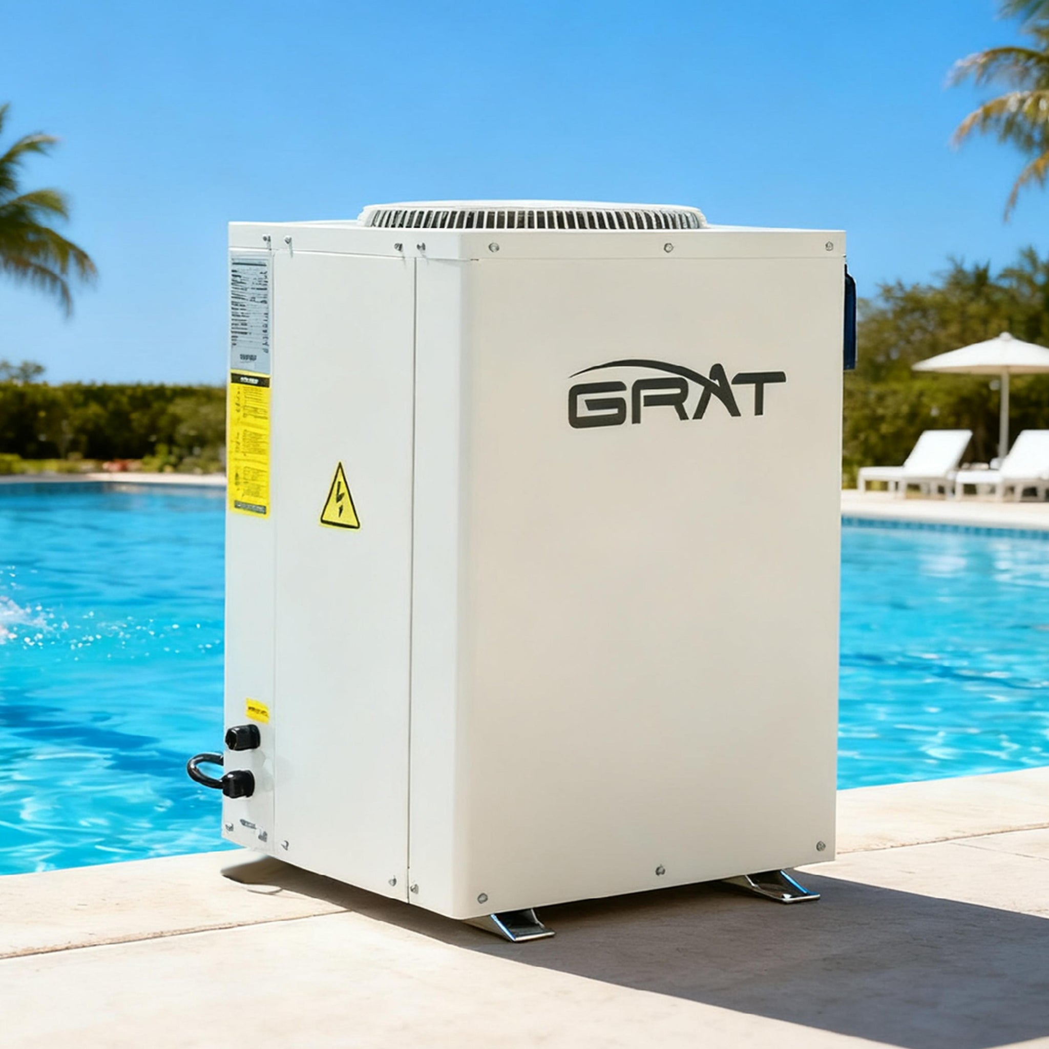 35,000 BTU Swimming Pool Heat Pump