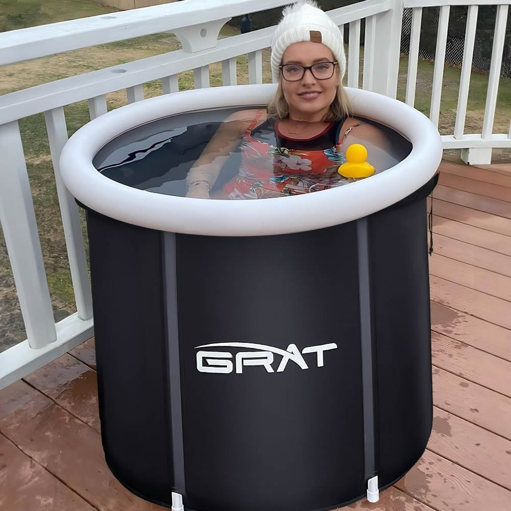 GART® Portable Wifi Control Ice Bath Chiller with Cold Ice Plunge Tub Advanced Ozone Filtration Cools in 3 hours, Can be Lowest to 36°F