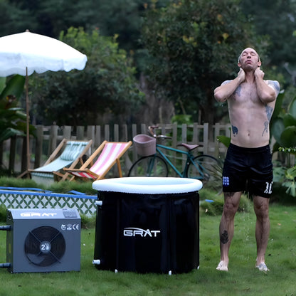 GART® Portable Wifi Control Ice Bath Chiller with Cold Ice Plunge Tub Advanced Ozone Filtration Cools in 3 hours, Can be Lowest to 36°F